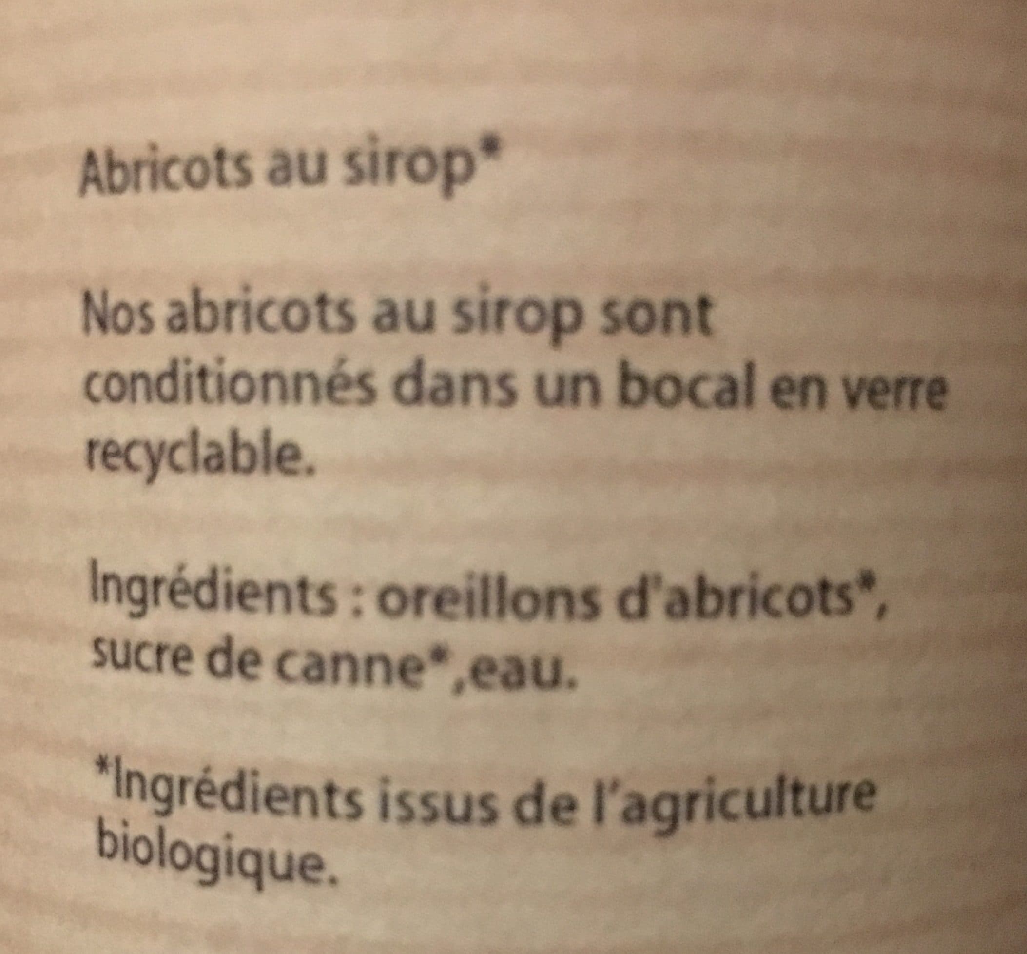 Lavandine Abricots au sirop packshot