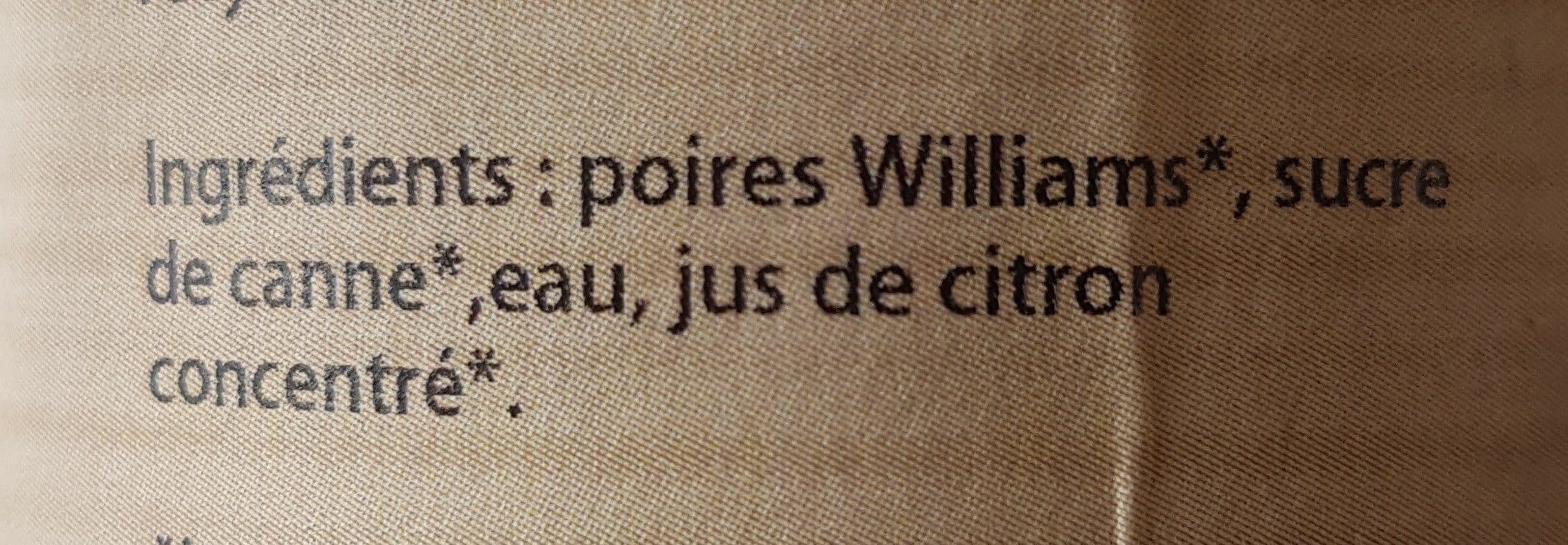 Lavandine Poires au sirop packshot