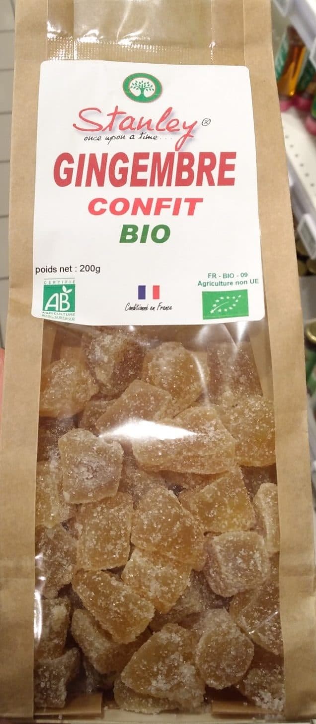 Stanley Gingembre confit Bio packshot