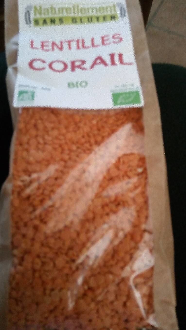 VracBio Lentilles corail packshot