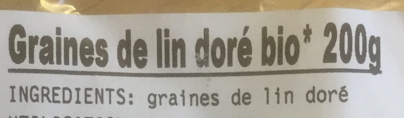 Lavandine Graines de lin doré packshot