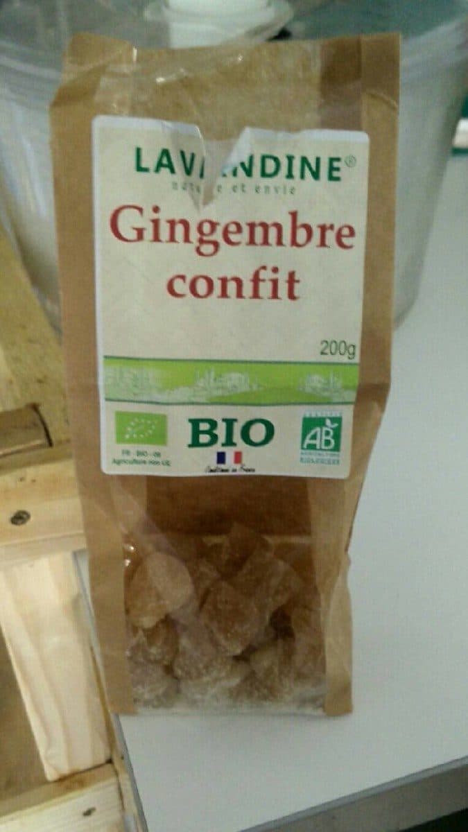 Lavandine Gingembre confit packshot