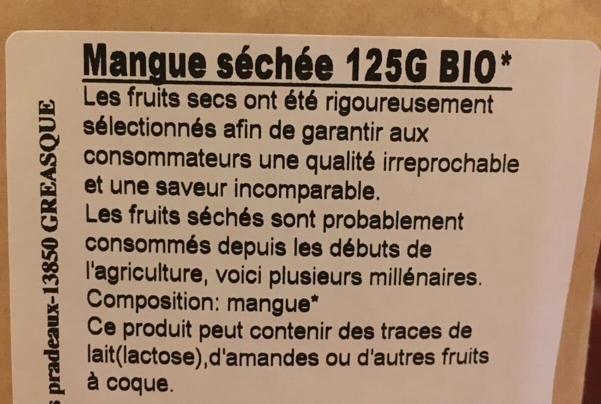 Lavandine Mangue sechées packshot