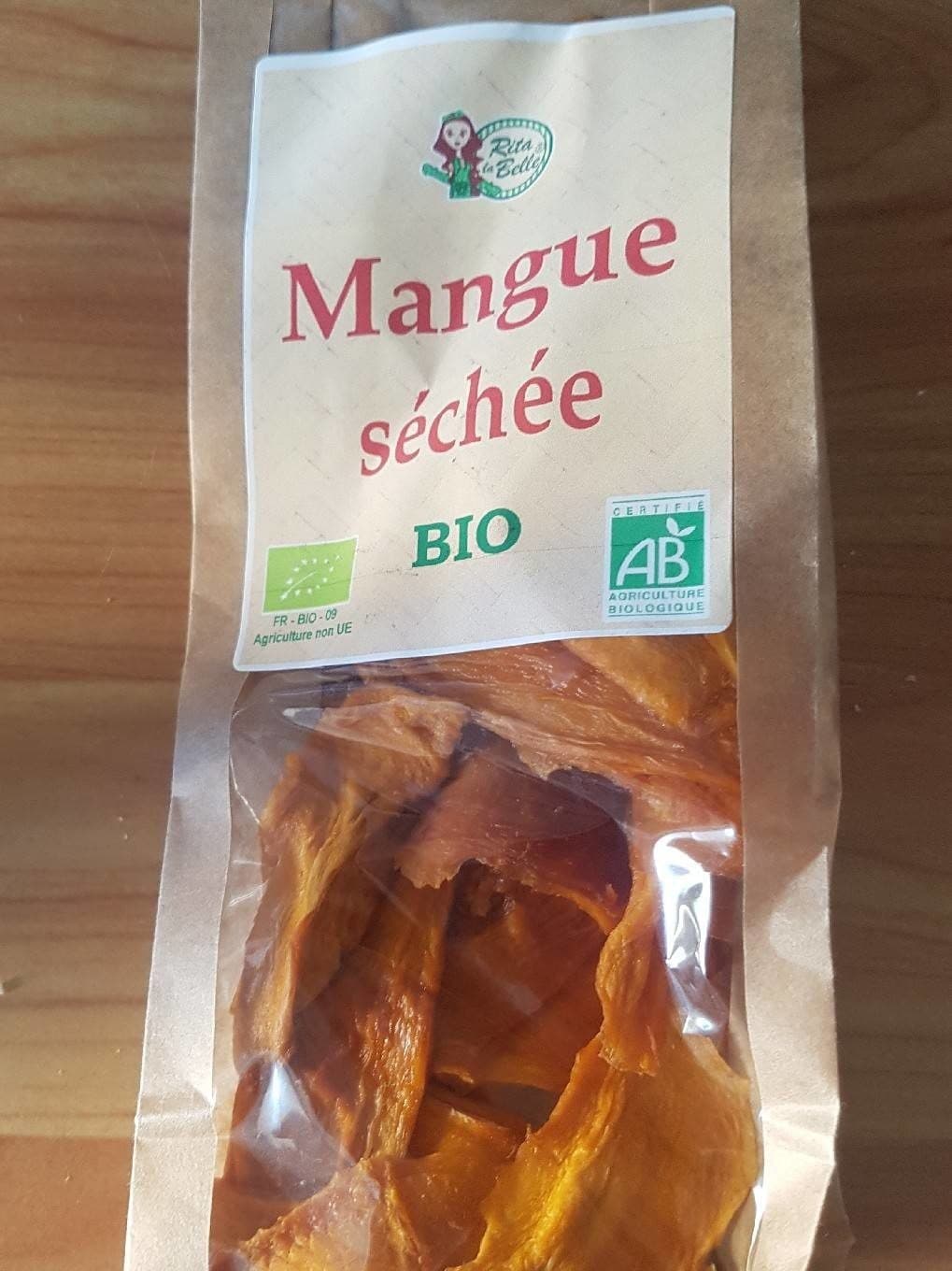 Rita La Belle Epicerie / Fruits Secs Et Purées / Fruits Séchés Bio packshot
