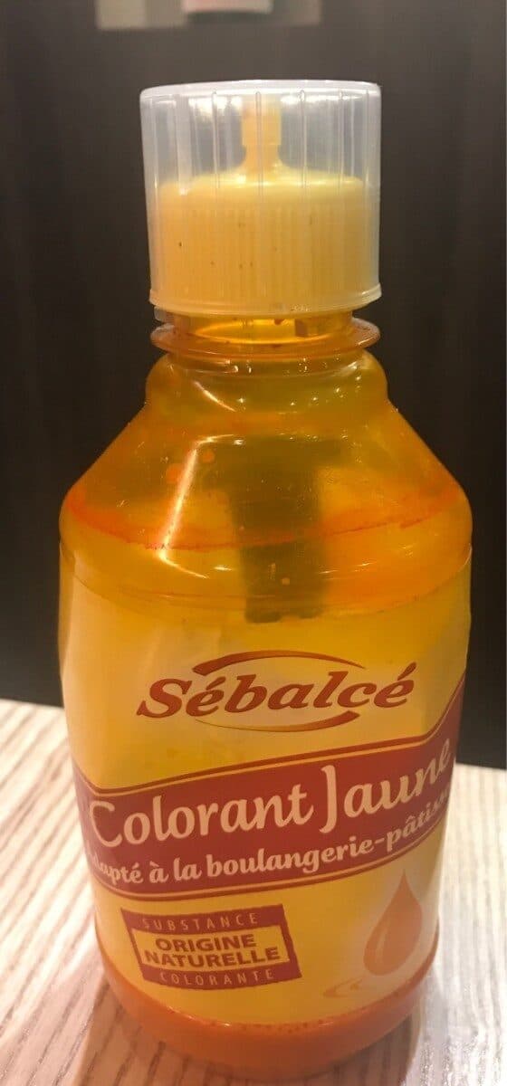 Sébalcé Colorant jaune packshot