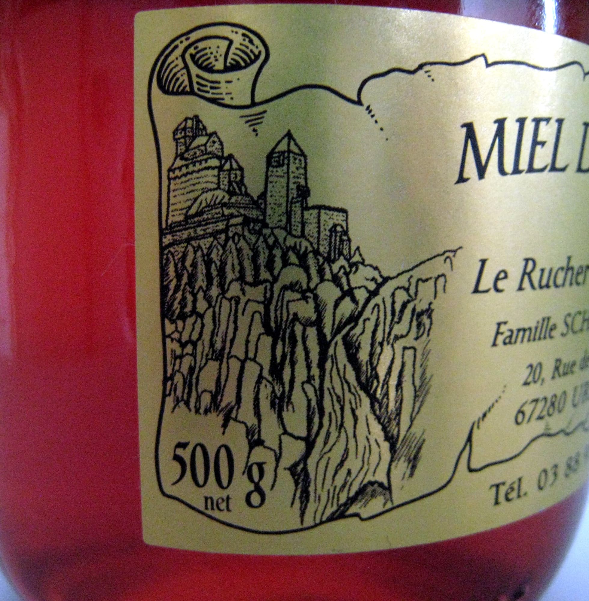 Le Rucher du Nideck Miel de sapin Le Rucher du Nideck packshot