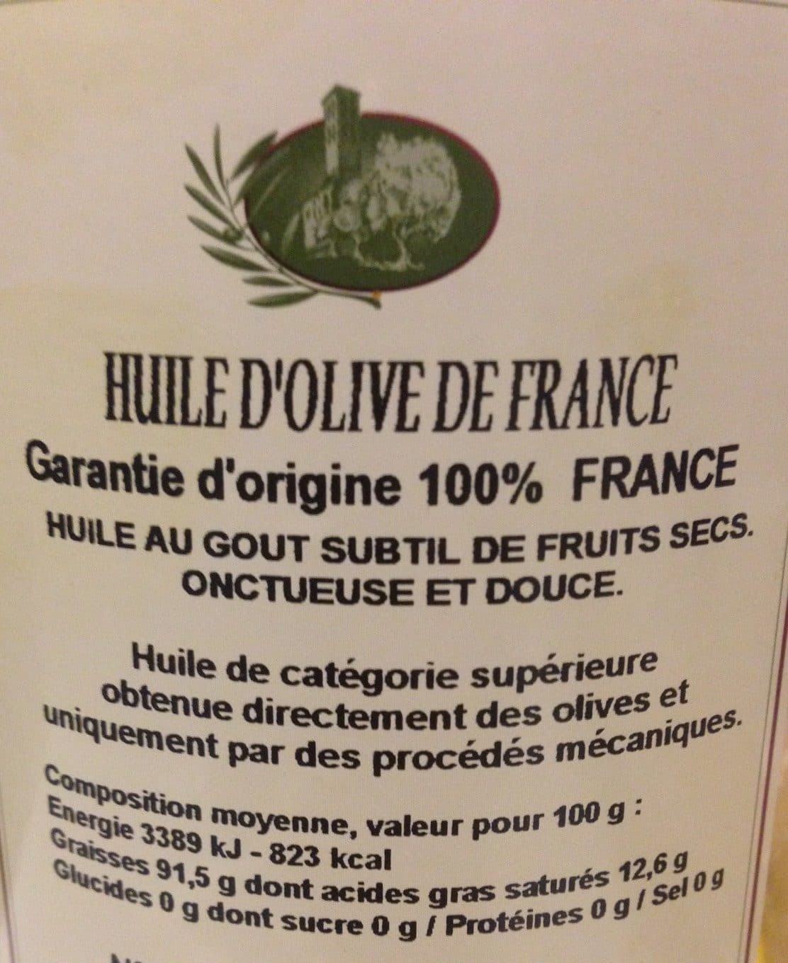 Moulin À Huile La Balméenne Huile d'olive vierge extra packshot
