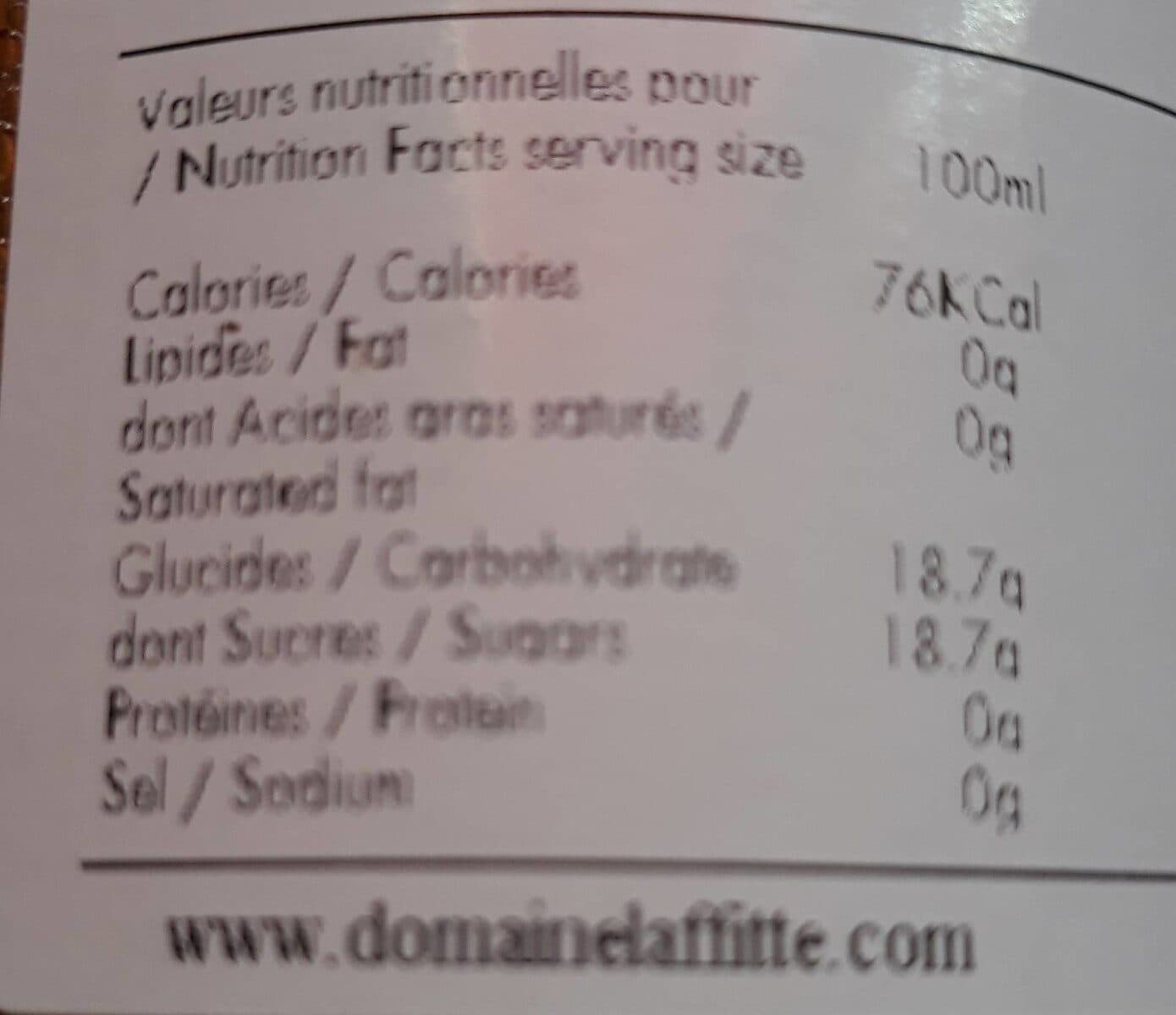 Open Food Facts Pur jus de raisin chasselas pasteurisé packshot