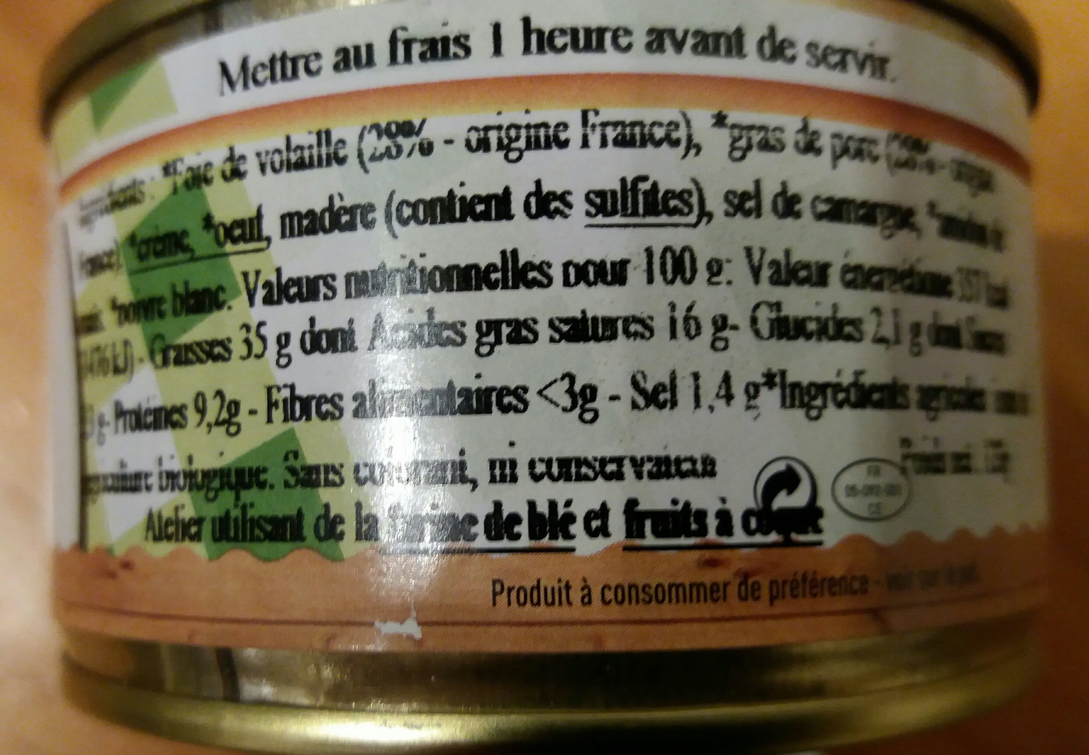 Rostain Mousse de foie de vola packshot