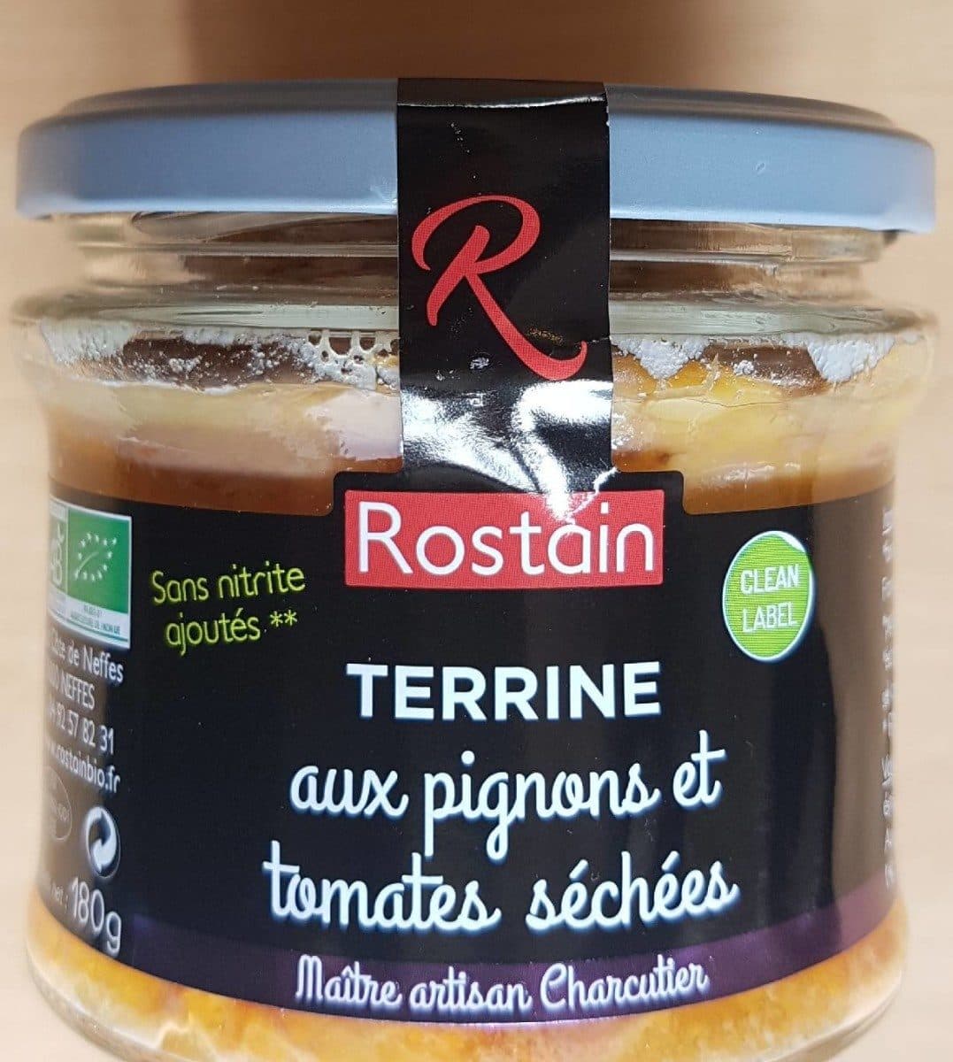 Rostain Terrine aux pignons et tomates séchées packshot