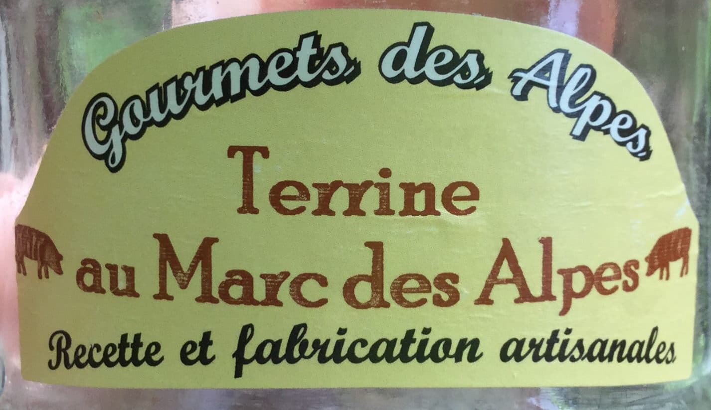 Gourmets des Alpes Terrine au Marc des Alpes packshot