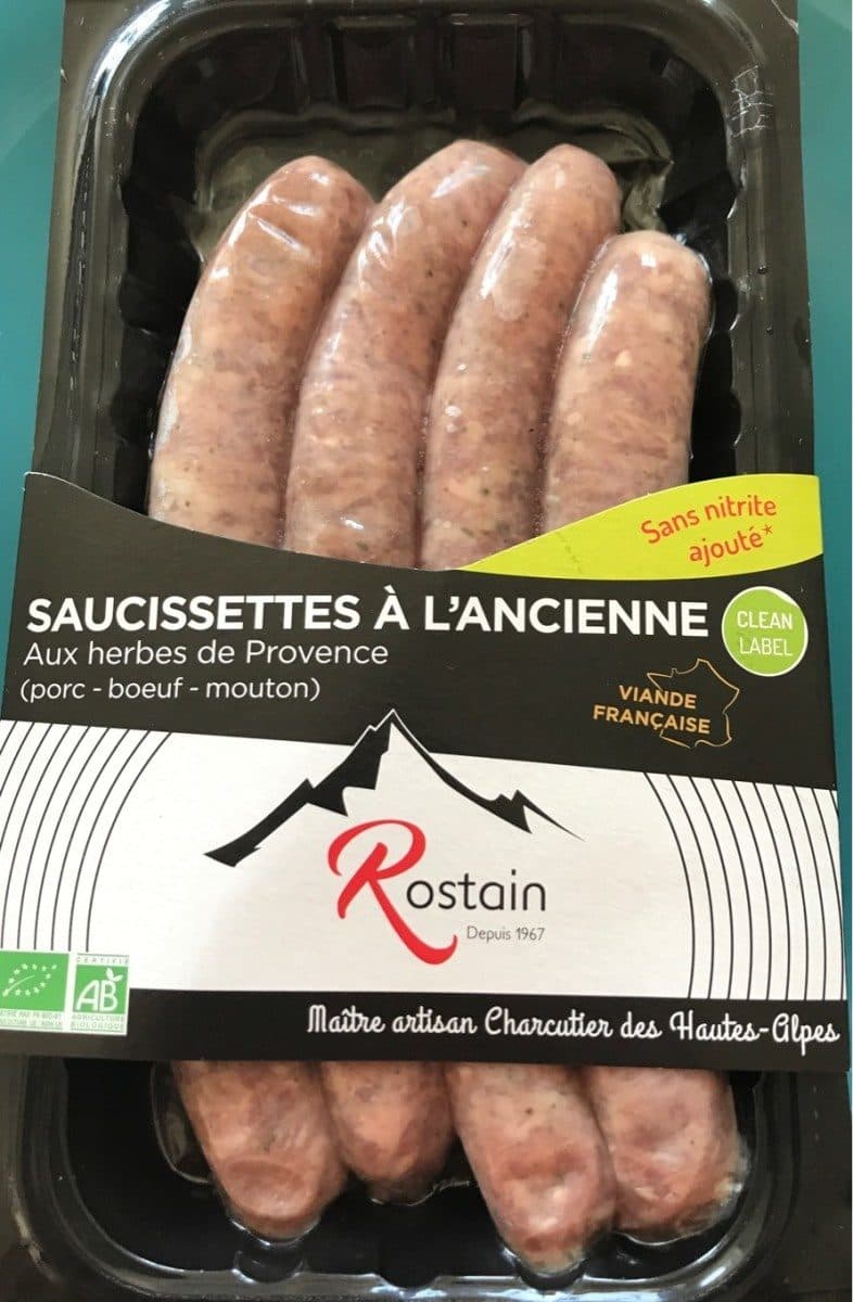 Rostain Saucissettes à l'Ancienne aux Herbes de Provence packshot
