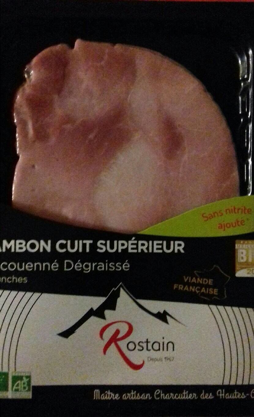 Rostain Jambon cuit superieur packshot