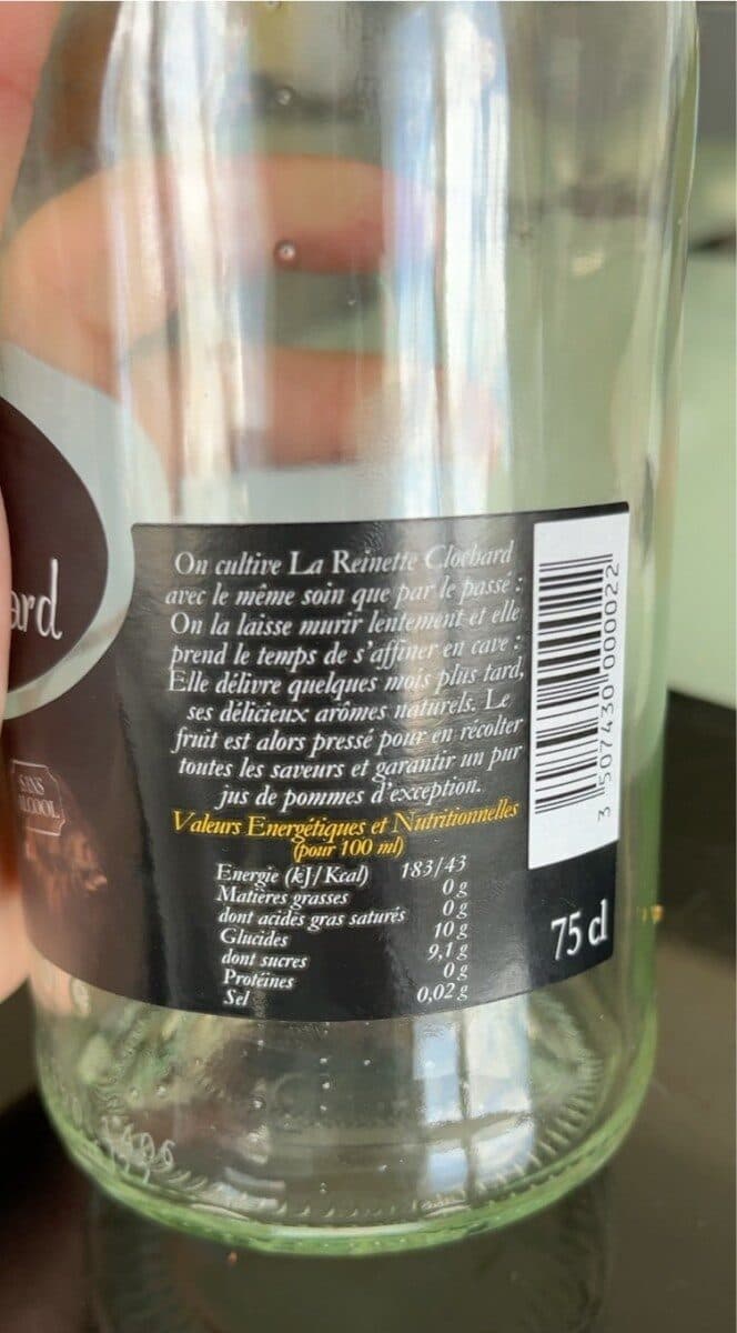 Open Food Facts Petillant de fruits packshot