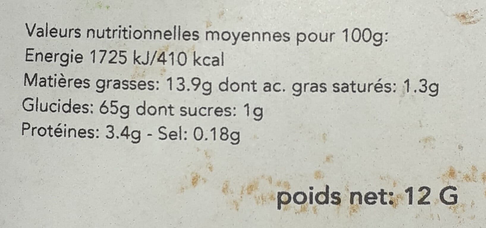 France Délices Préparation pour Flan noisette packshot