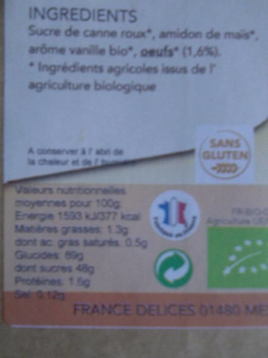 France Délices Creme Anglaise Oeufs 30G Pour 1 Demi L Lait packshot