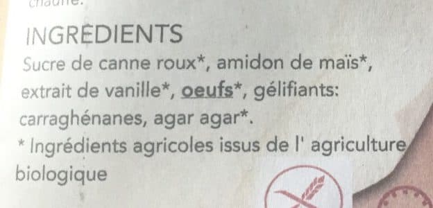 France Délices Préparation pour crème brûlée packshot