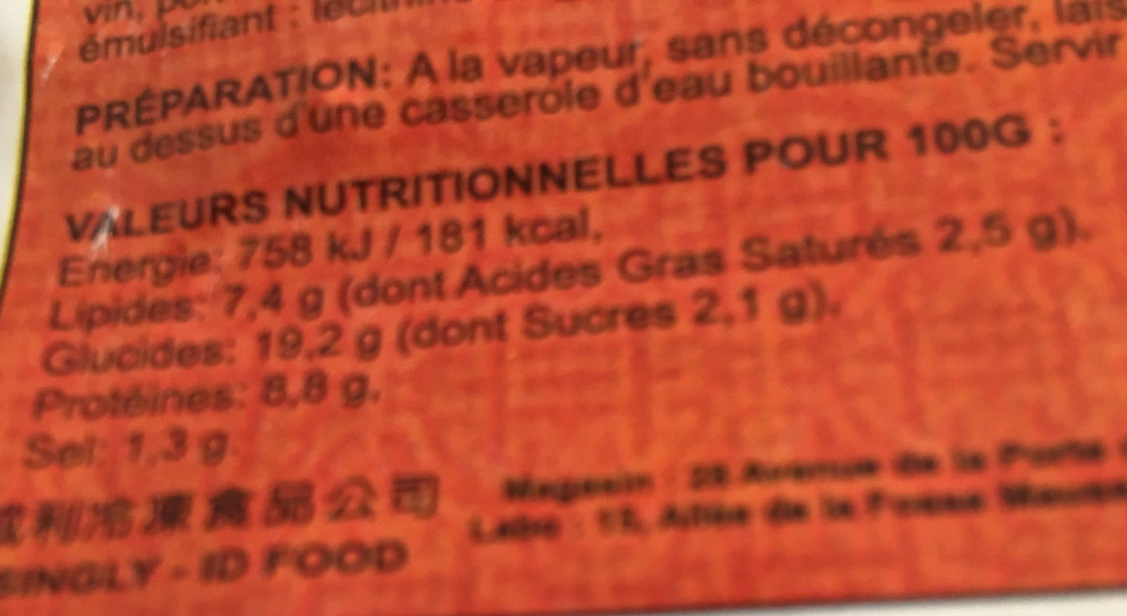 Open Food Facts Hacao Crevette 050 PCS packshot