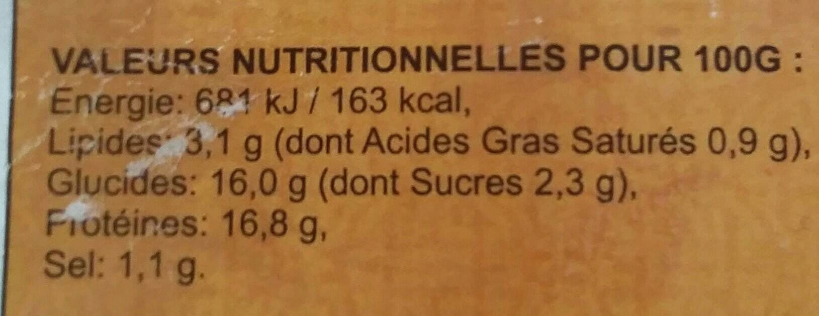 Open Food Facts Xiu Mai Porc 100 PCS packshot