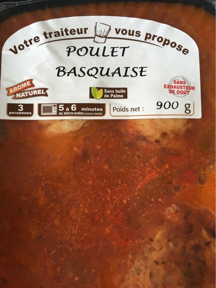 Open Food Facts Poulet basquaise packshot
