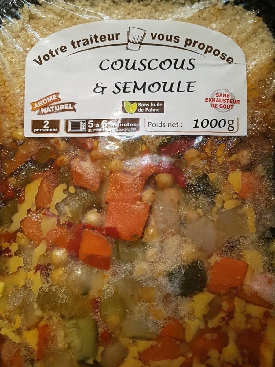 Open Food Facts Couscous et semoule packshot