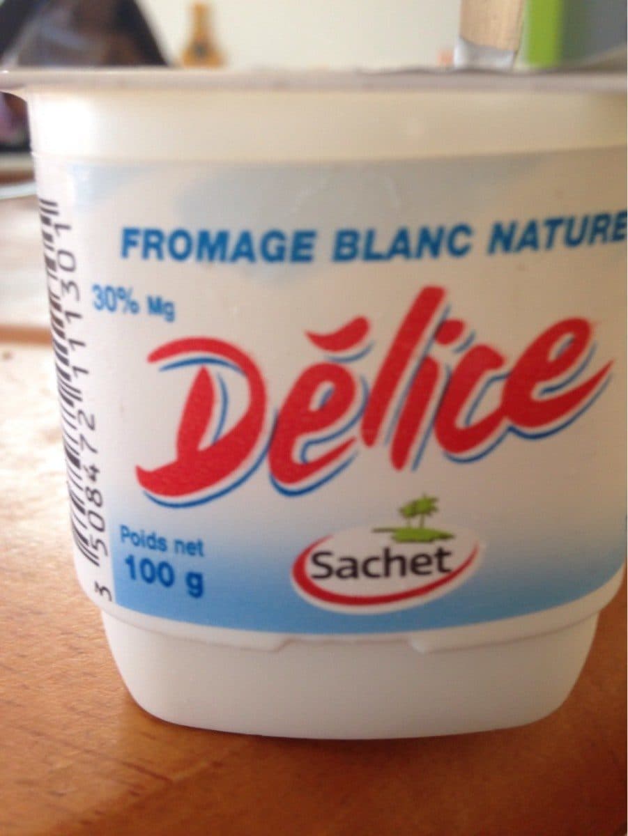 Open Food Facts Délice Fromage blanc nature packshot