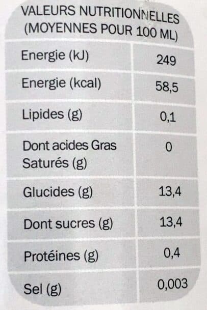 Open Food Facts Nectar d'abricots packshot