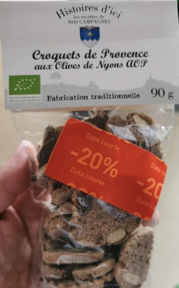Histoires d'ici Croquets de Provence packshot