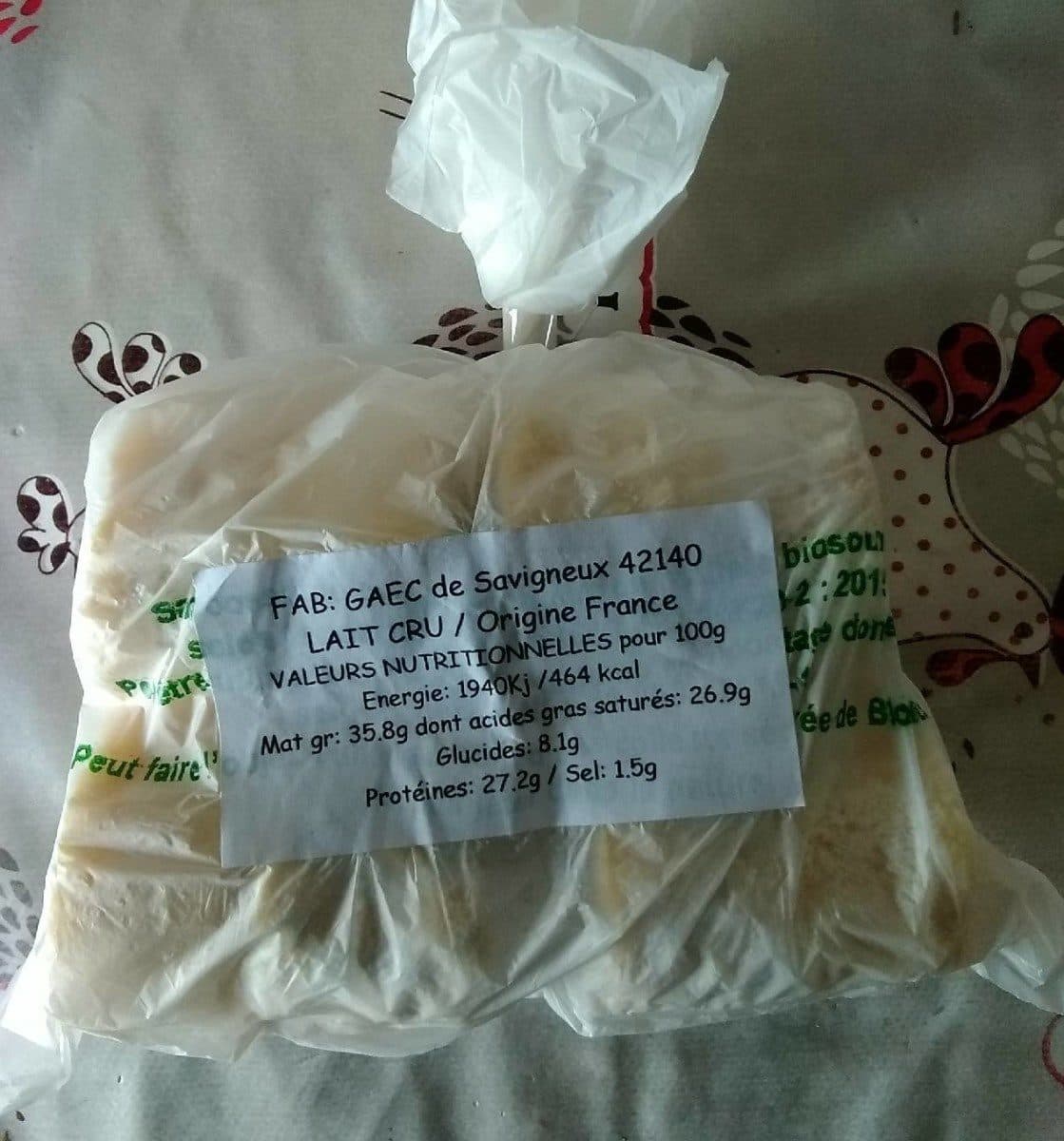 GAEC de Savigneux Rigottes fermière du lyonnais packshot