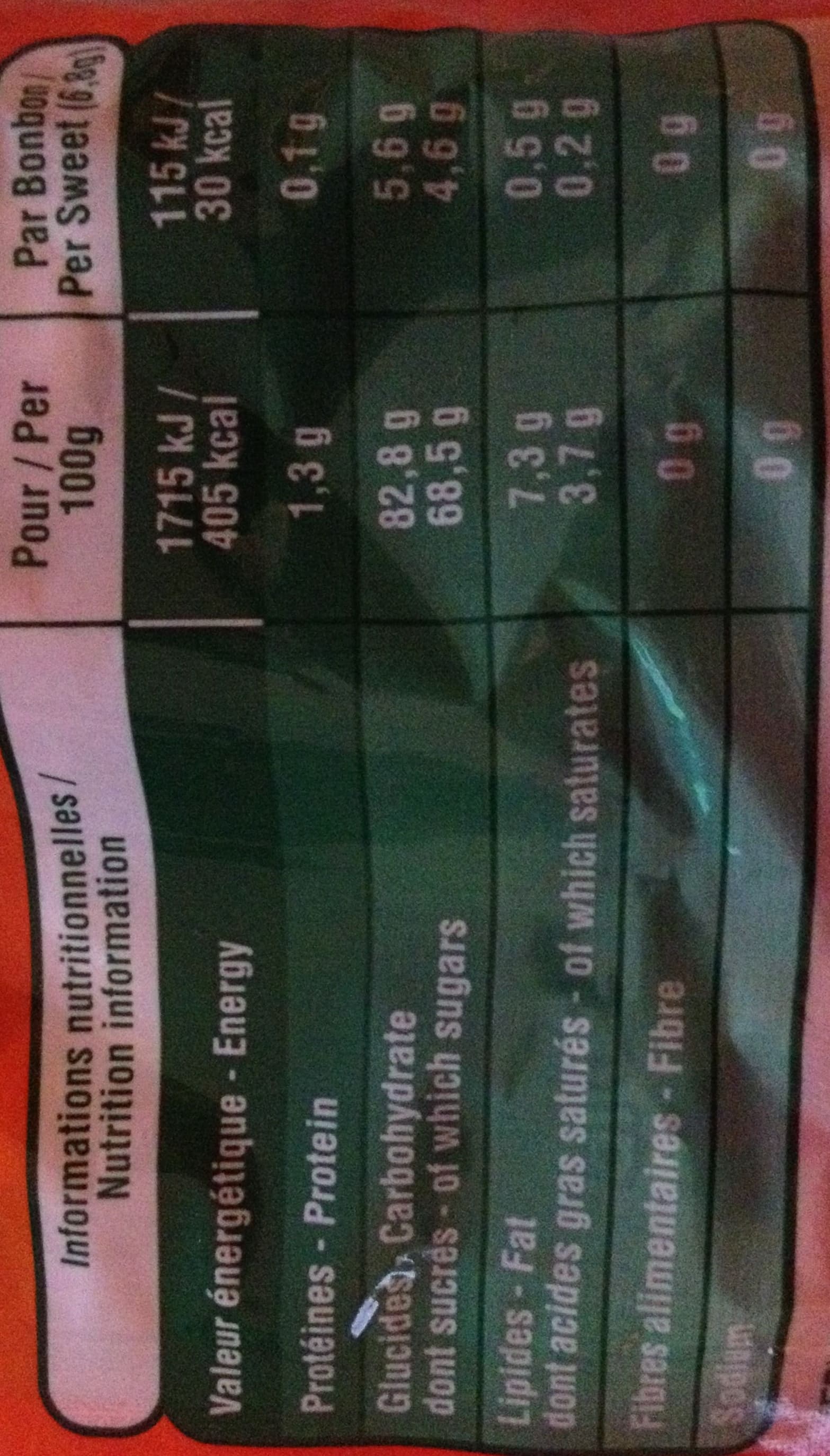 Krema Régal'ad - Bonbon tendre packshot