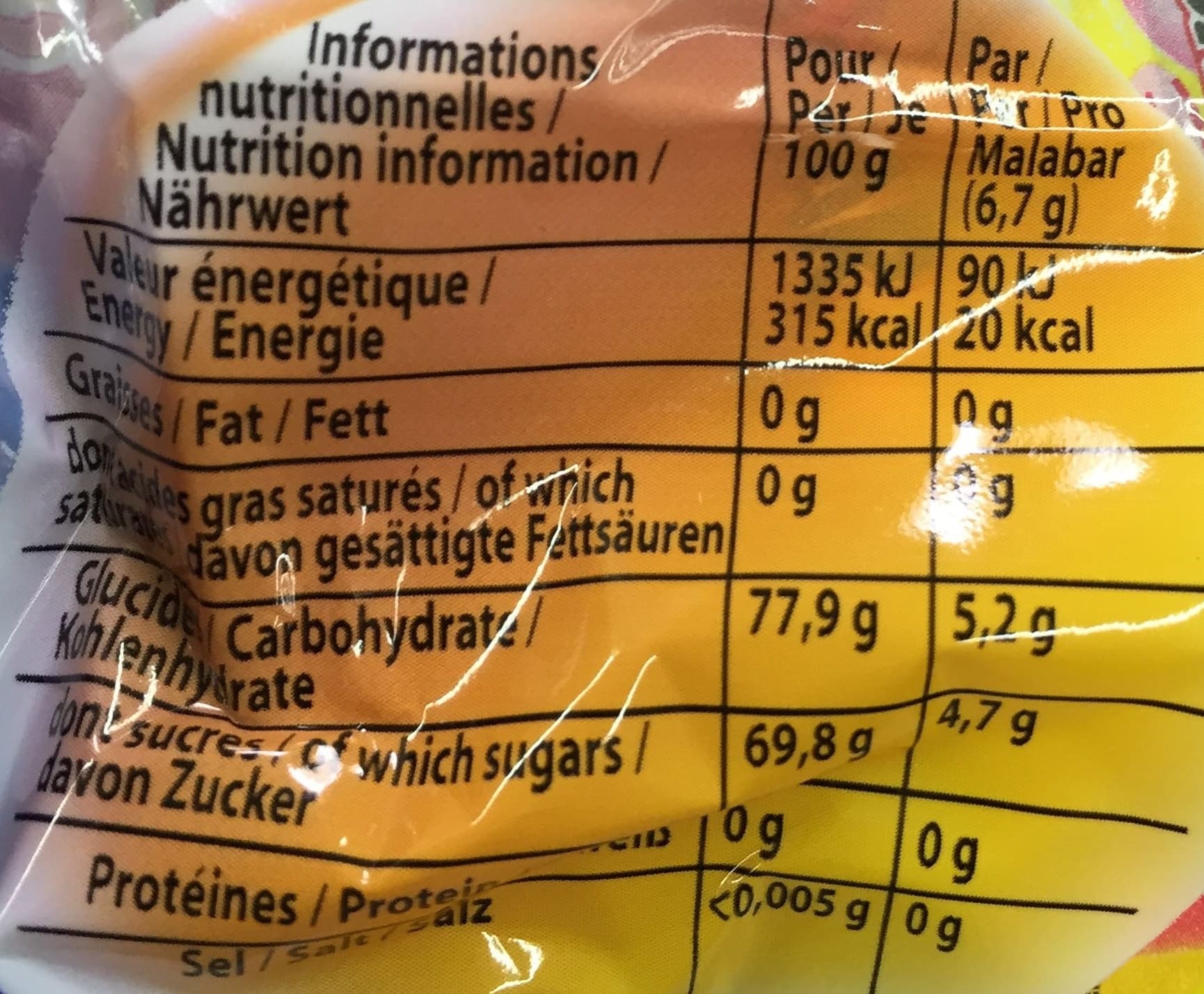 Malabar Bubble Mix packshot