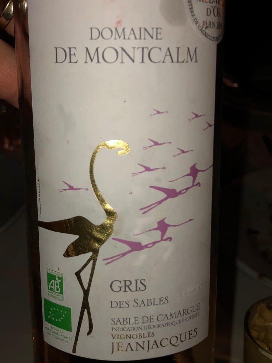 Open Food Facts Domaine de montcalm rose packshot