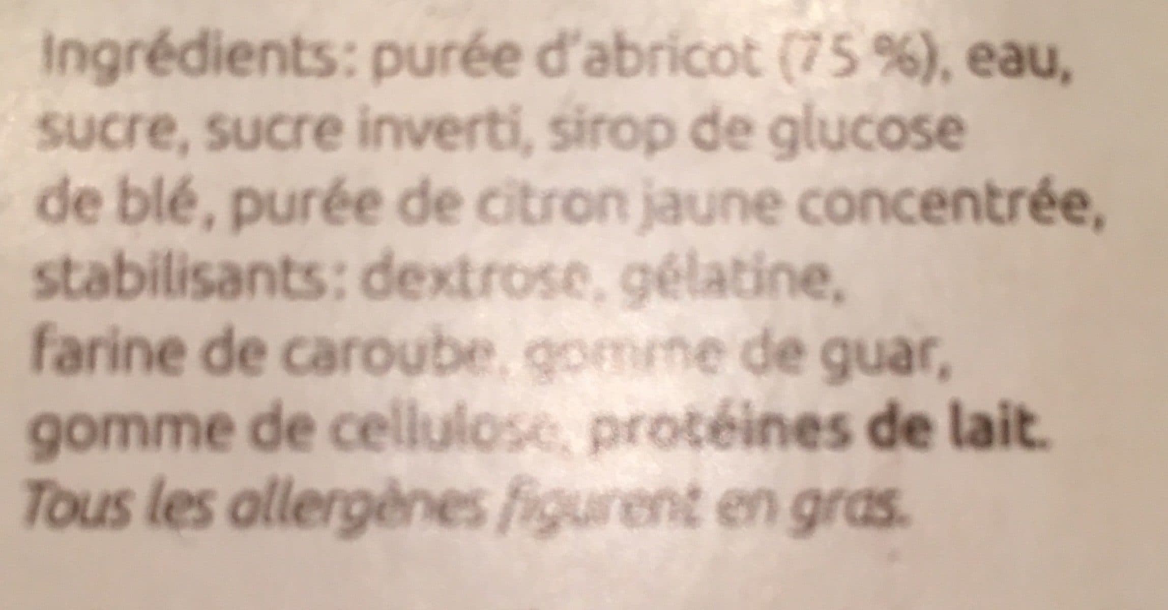 Les Glaces De L'Ardèche Sorbet a l'abricot packshot