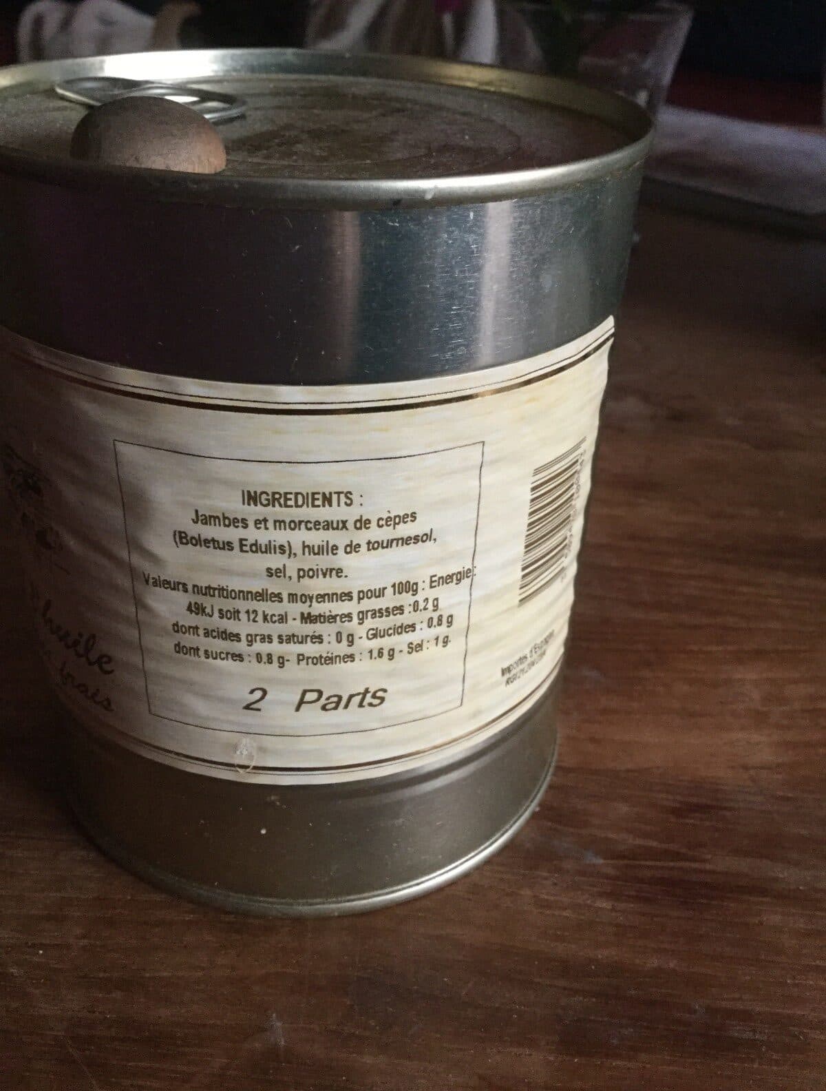 Open Food Facts Cepes cuisines a l'huile packshot