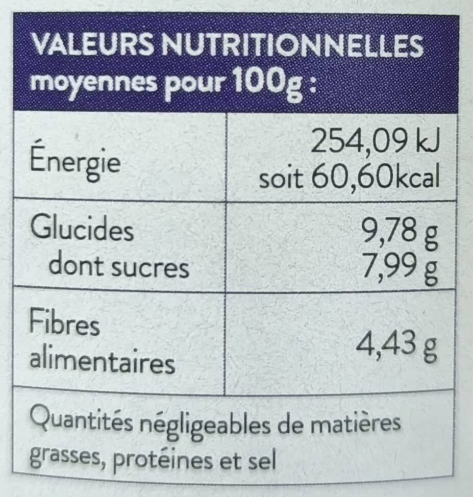 La Monediere Puree de myrtilles sauvages packshot