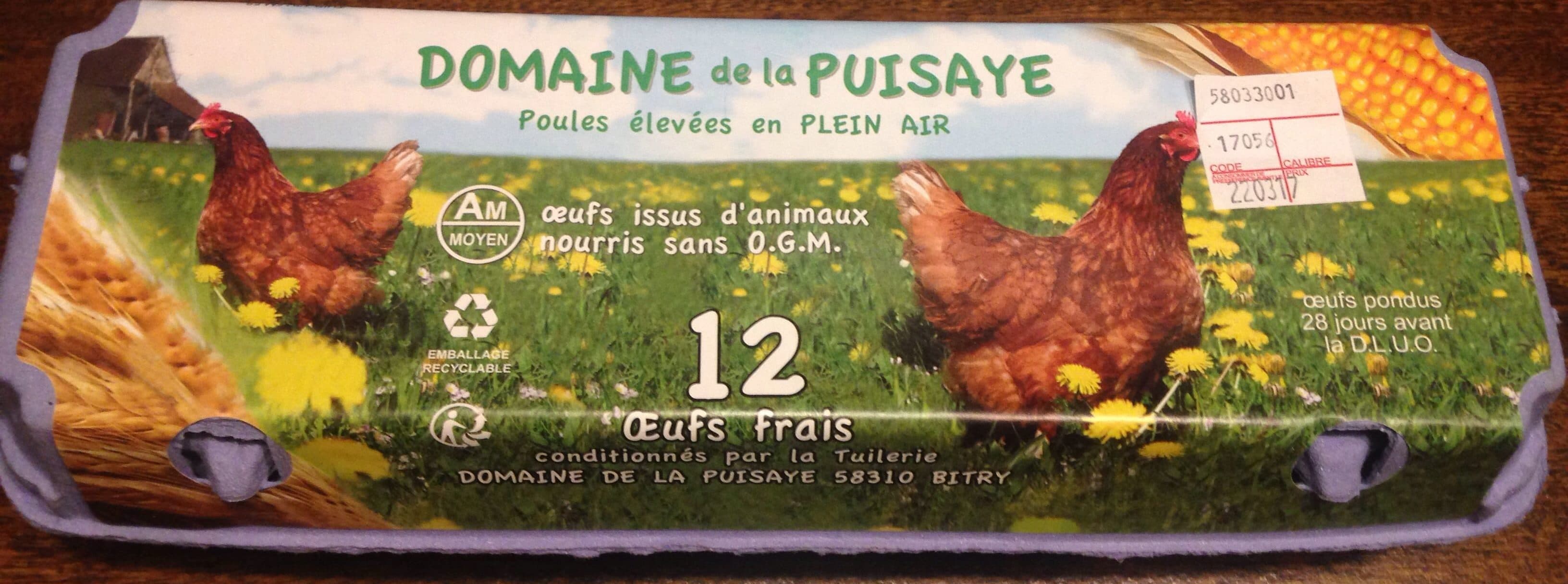 Open Food Facts Œufs frais packshot