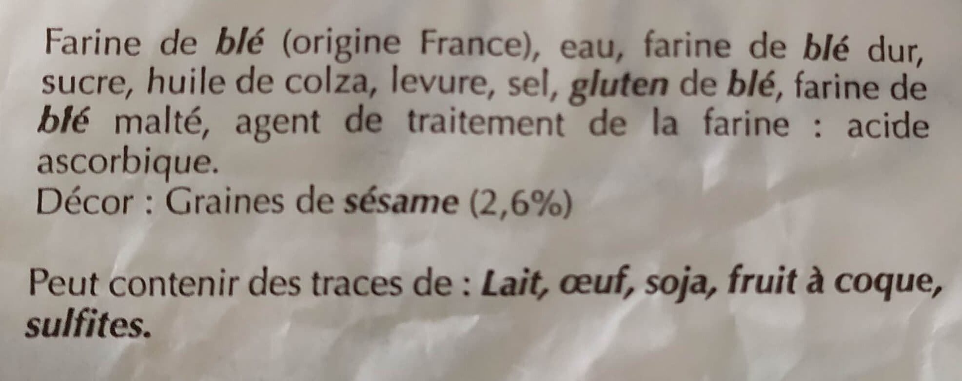 Open Food Facts Pain du Maghreb graine de sésame packshot