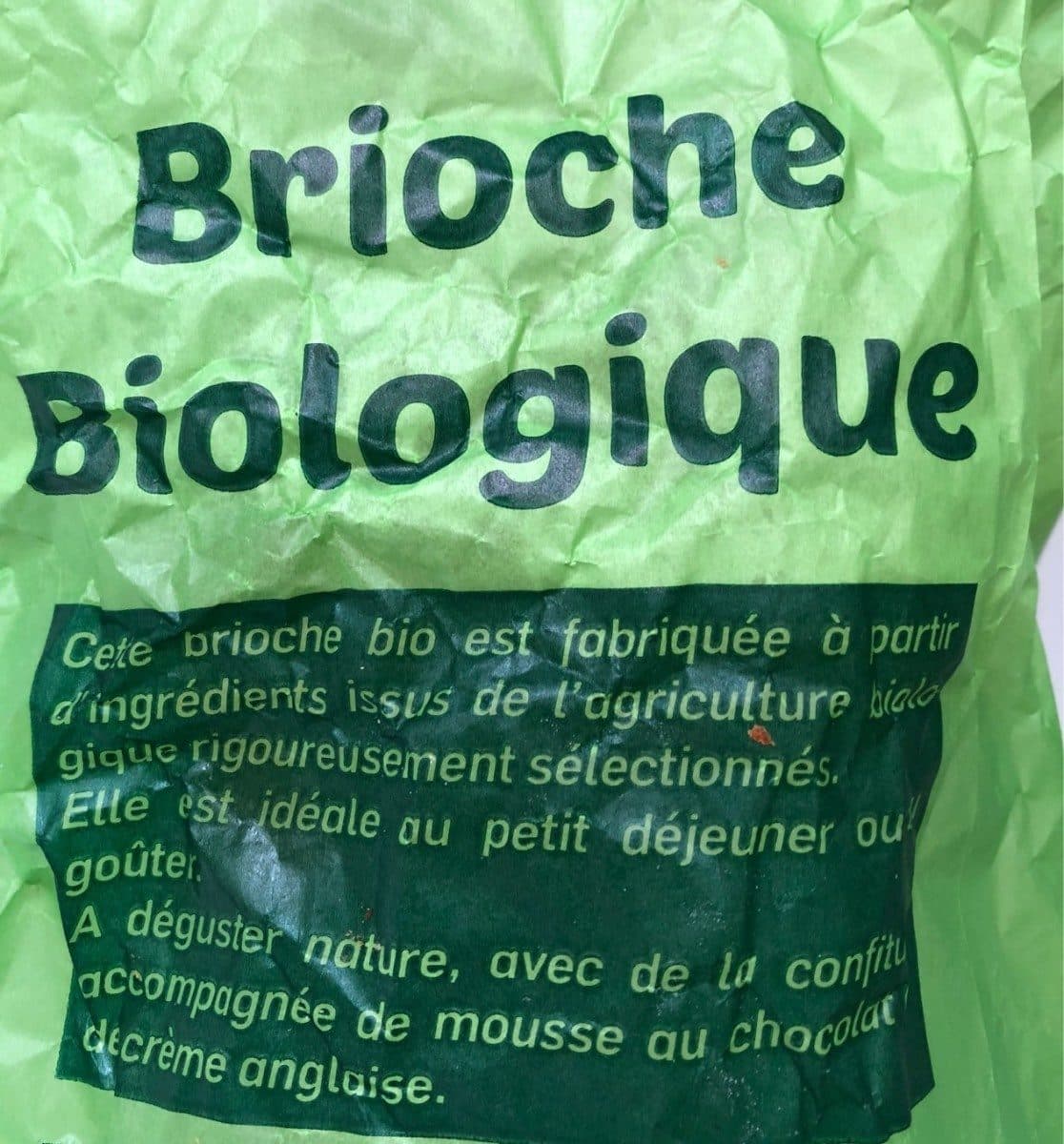 Open Food Facts Brioche Biologique packshot