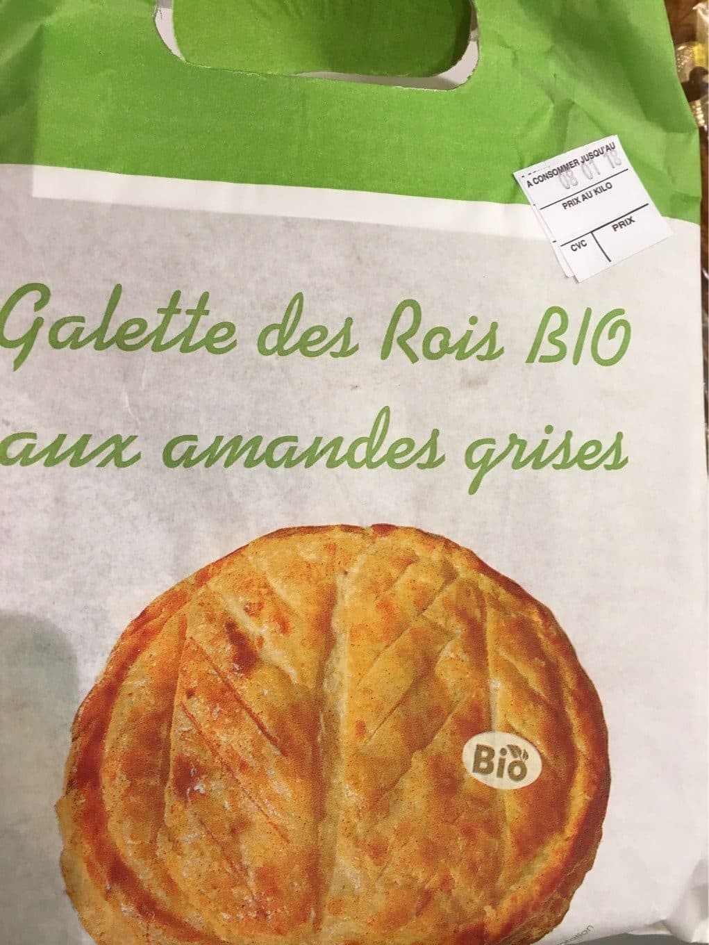 La Gerbe Savoyarde Galette frangipane bio 18cm packshot