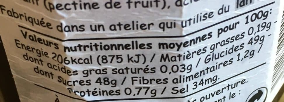 Confitures Ardéchoises Cerise burlat packshot