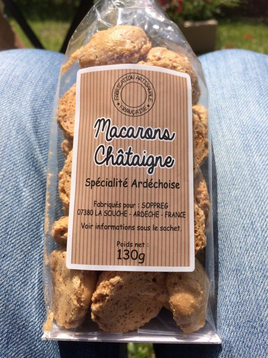Open Food Facts Macarons chataigne packshot