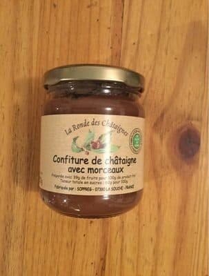 La Ronde Des Châtaignes Confiture de châtaignes packshot