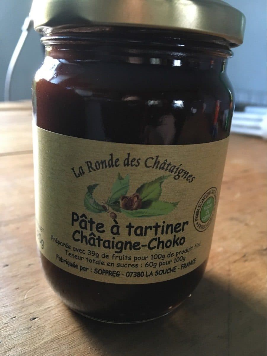 Soppreg Pates a tartiner chataigne choko packshot