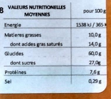 Open Food Facts Galette bretonne packshot