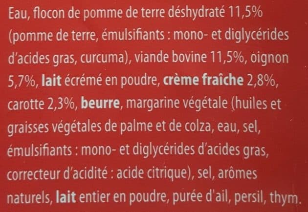 Primel Gastronomie Hachis Parmentier Surgelé packshot