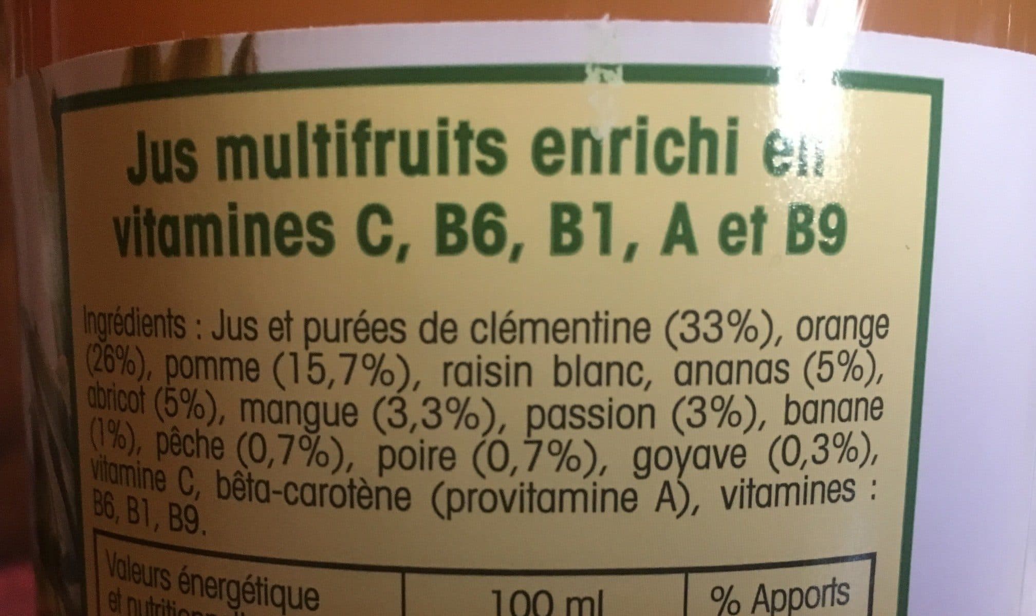 Sill Pur jus multifruits packshot