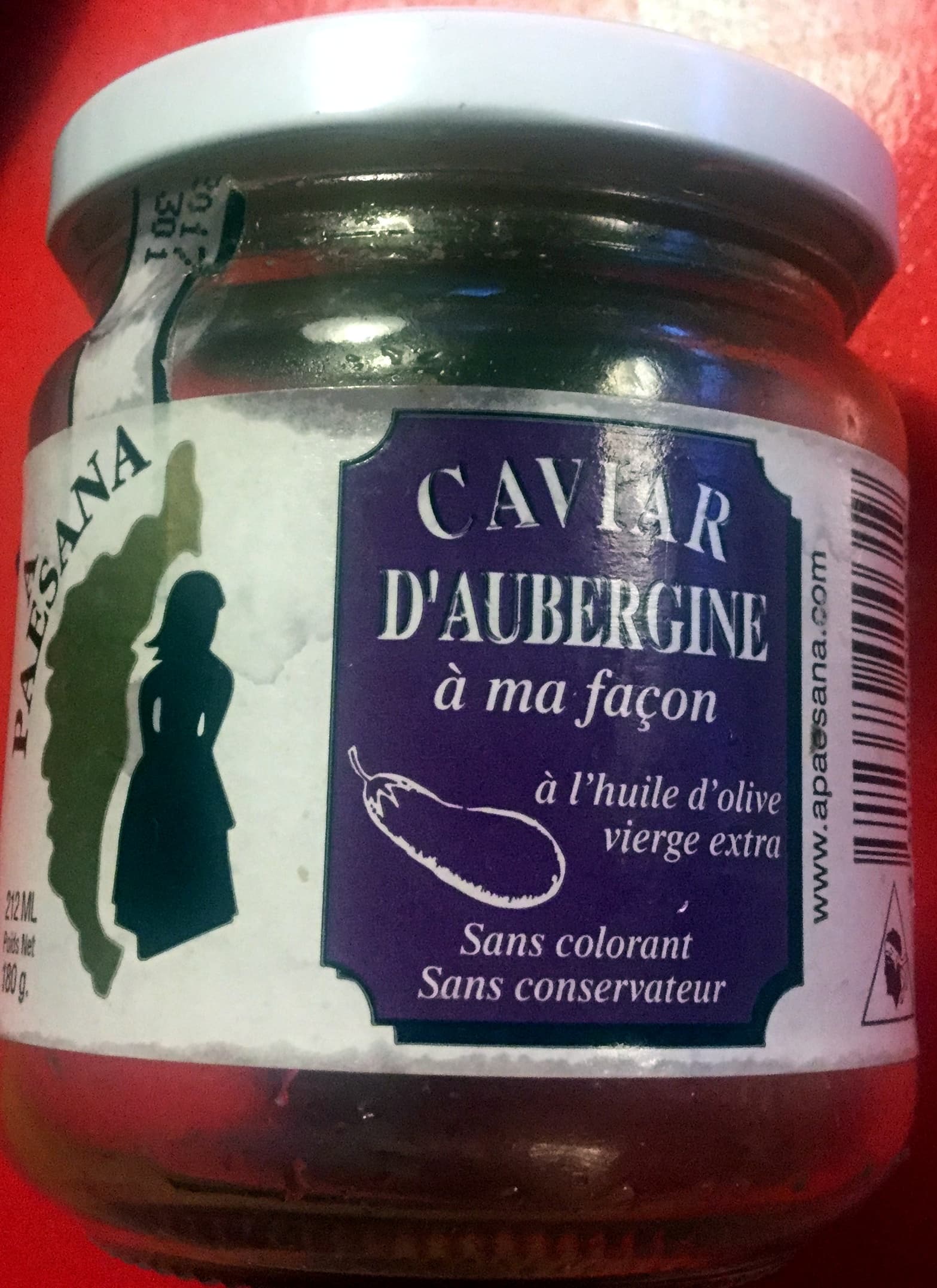 A Paesana Caviar d'Aubergine à ma façon packshot