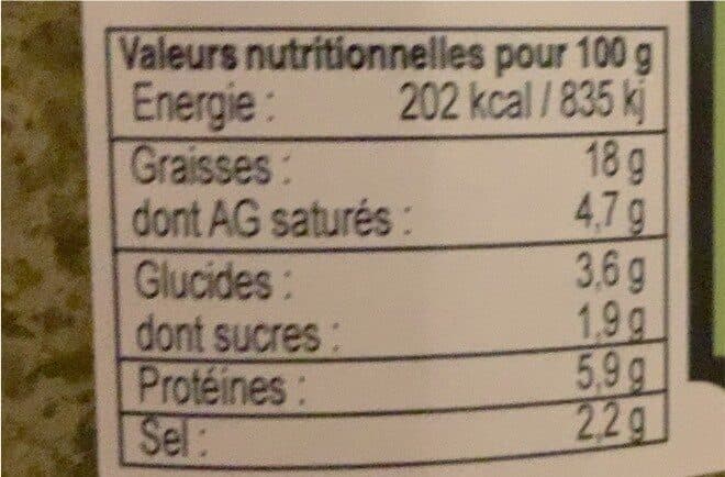 A Paesana Pesto corse au Brocciu AOP et aux noisettes packshot