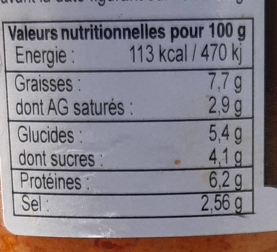 Open Food Facts Crème de poivron au brocciu packshot
