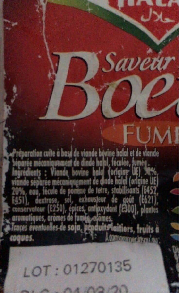 Isla Délice Saveur delice boeuf fumé packshot